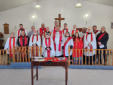 St Josephs Anglican Church in Montreal Lake - Renewal of vows for the diocese of Saskatchewan 
